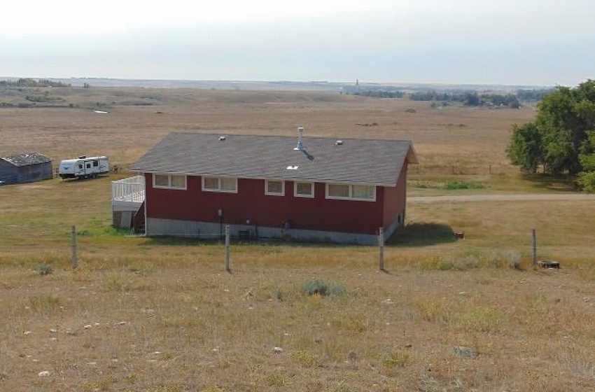 Looking South from top of property