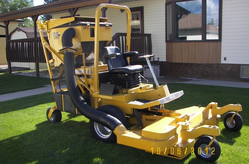 72” Industrial Mower Powered by a 3 Cyl Kubota Diesel Engine, also included a 72” 3 Point Hitch  Farm King Finishing Mower , 60” Industrial  Yazoo Mower.