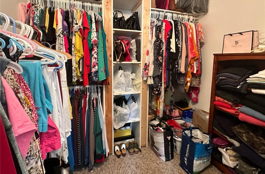 large walk-in closet