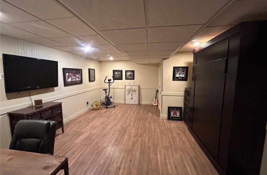 Basement Family Room, beside the Utility Room