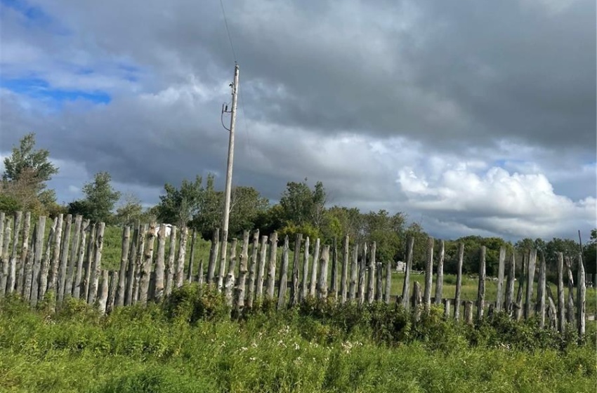 Some corral fencing