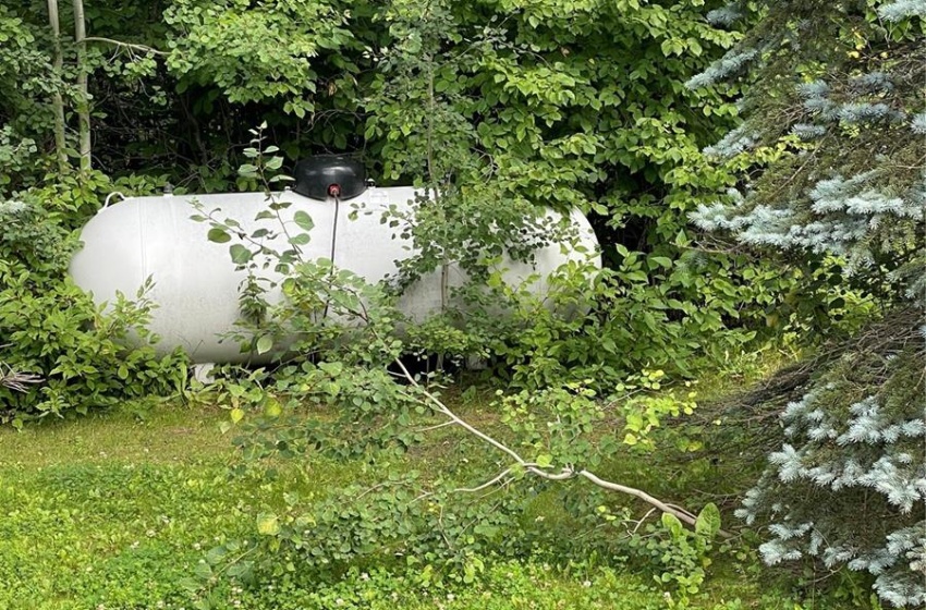 Propane tank rented