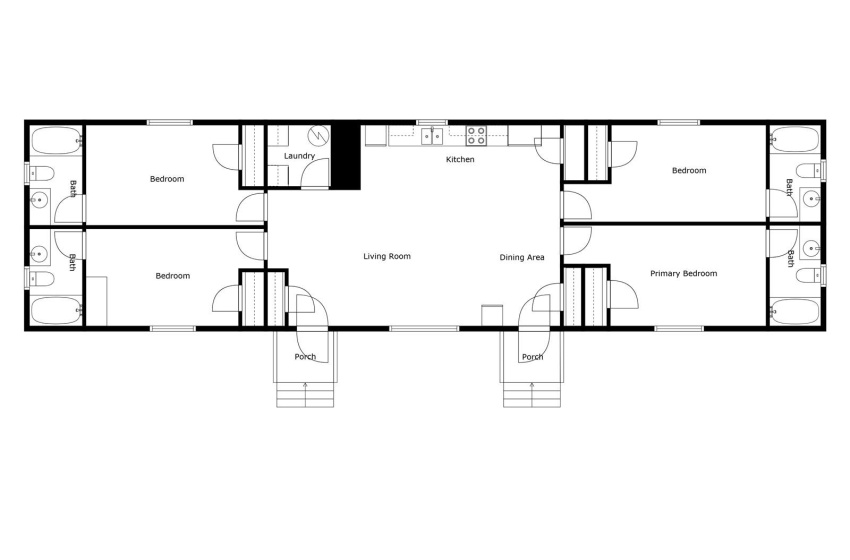 Revenue Property Floor Plan