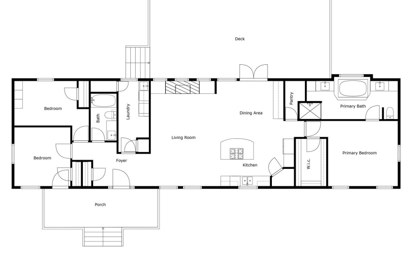 Primary Residence Floor Plan