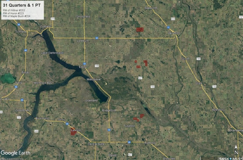 Rural Address, Willner Rm No. 253, Saskatchewan S0H 0H9, ,Farm,For Sale,35 Quarters - CMS Feeders Ltd.,Rural Address,SK949346