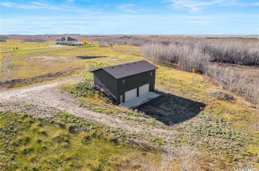 Bird's eye view with a rural view