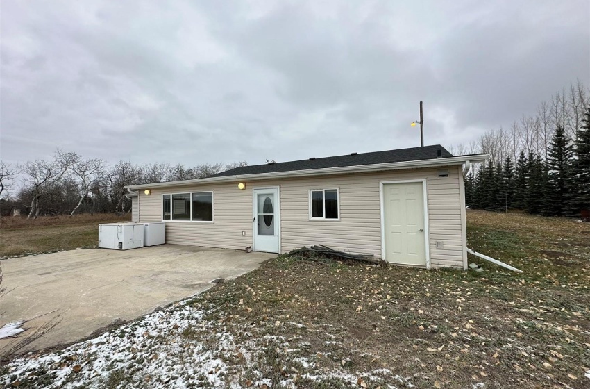 Rear view of house with a patio