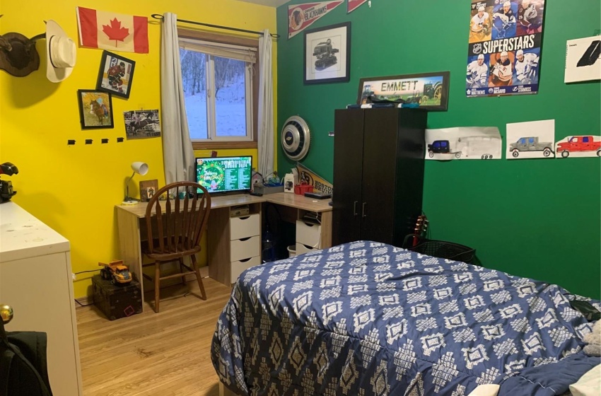 Bedroom featuring light hardwood / wood-style floors