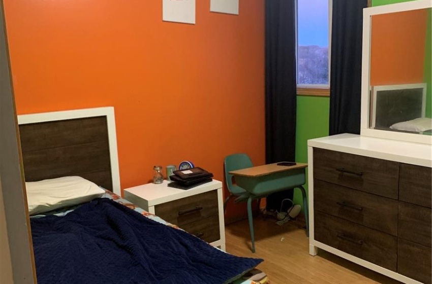 Bedroom featuring light hardwood / wood-style floors