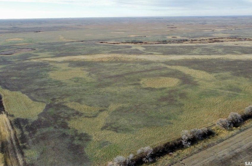 Drone / aerial view featuring a grain land