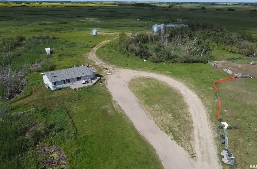 Drone / aerial view with a rural view