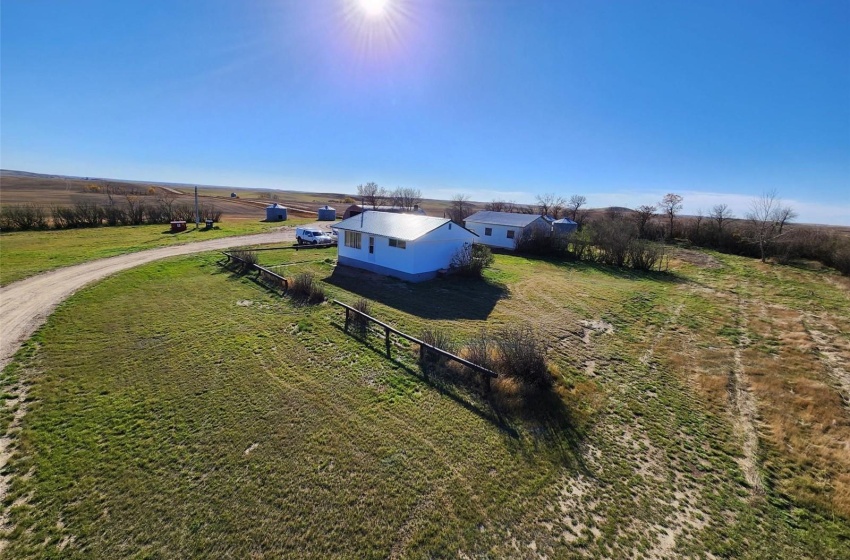 aerial view featuring a rural view