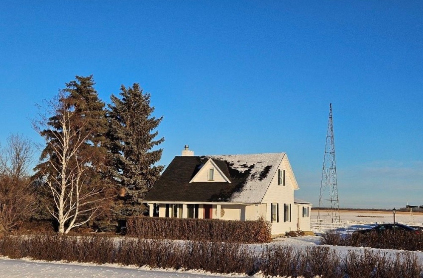 View of cape cod style home