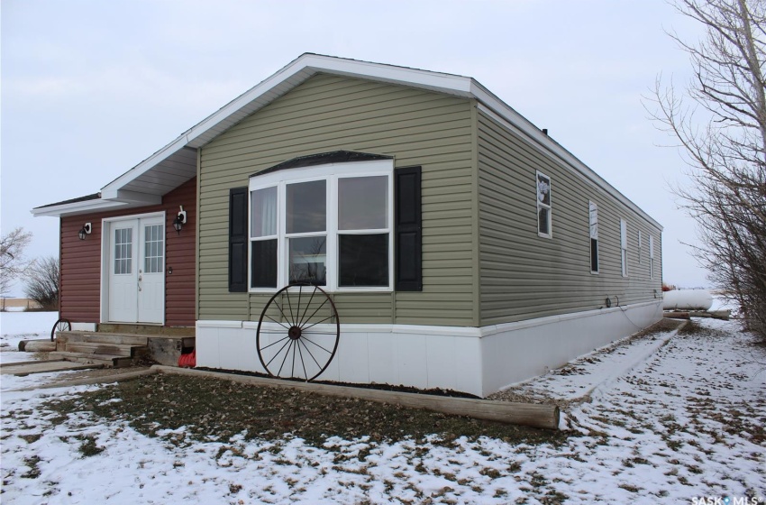 View of snowy exterior