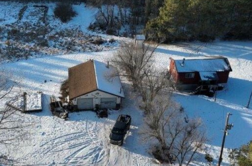 House and garage