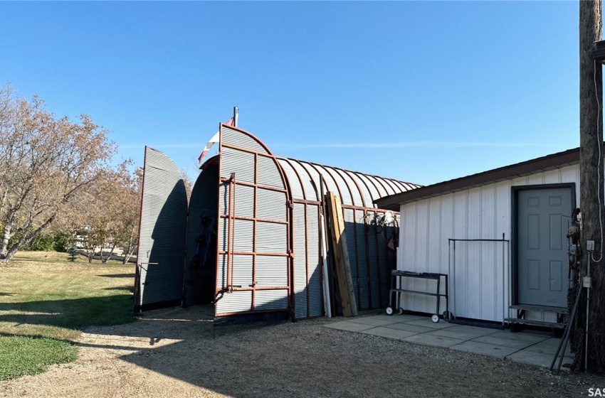 View of outdoor structure