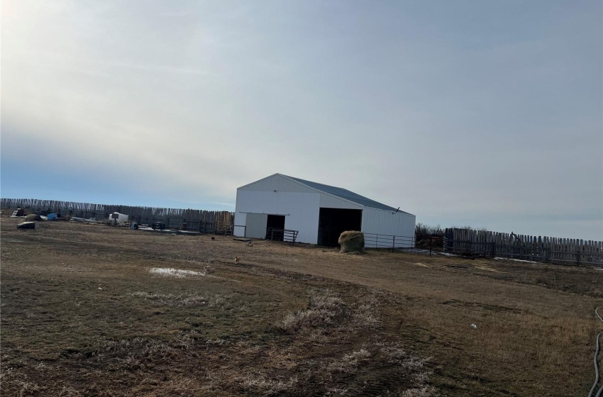 View of barn