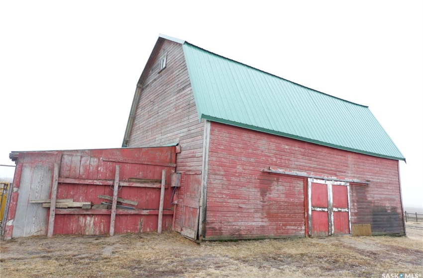 View of barn