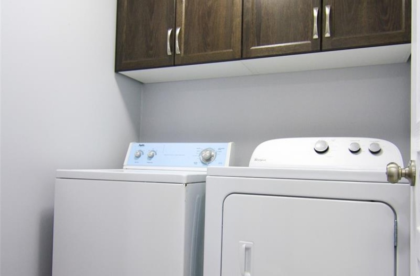 Separate laundry room