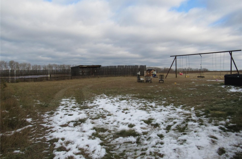 View of yard featuring a playground