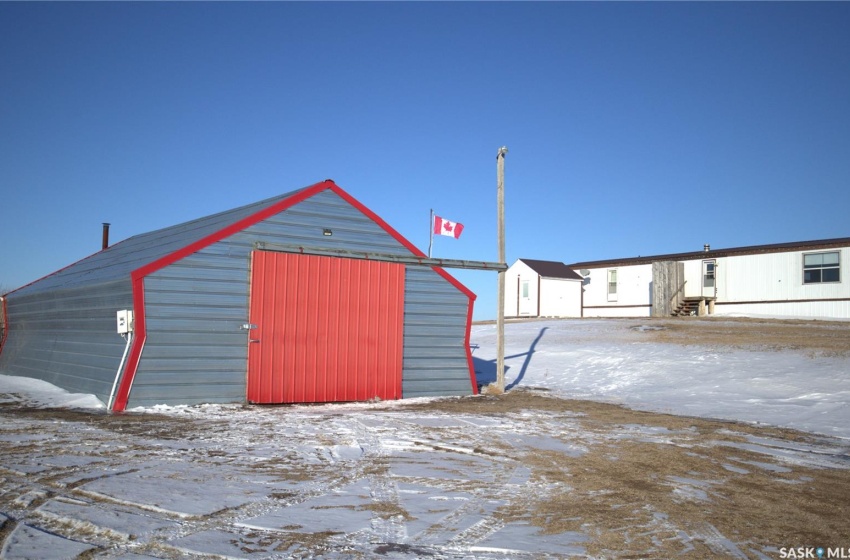 View of snow covered structure