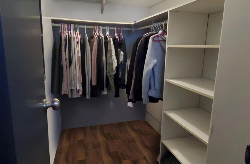 Primary walk-in closet