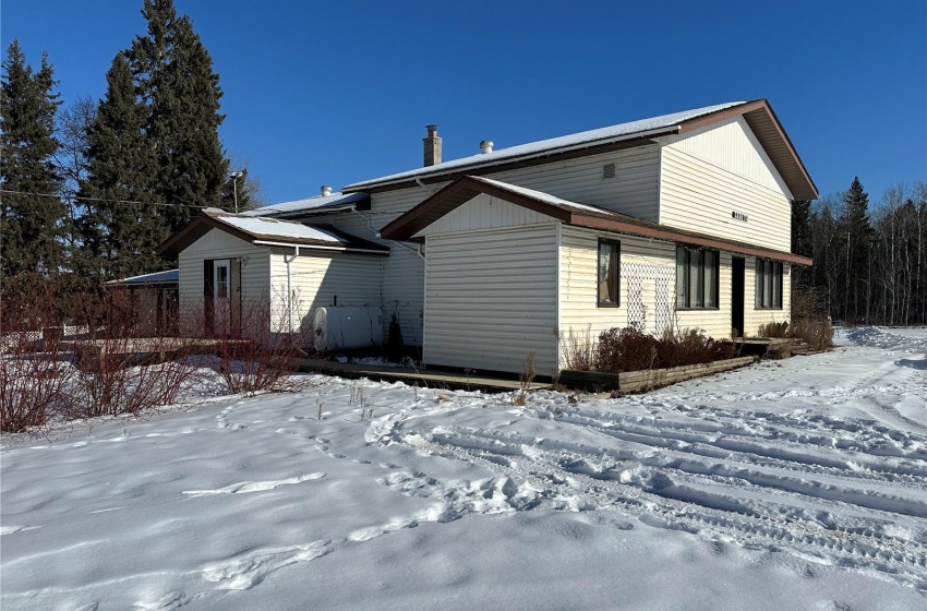 View of snowy exterior