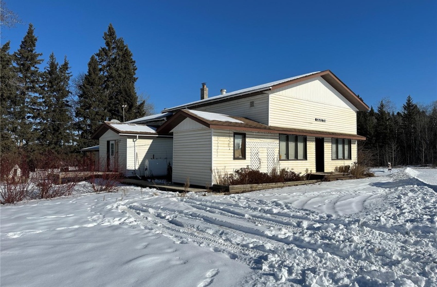 View of snowy exterior