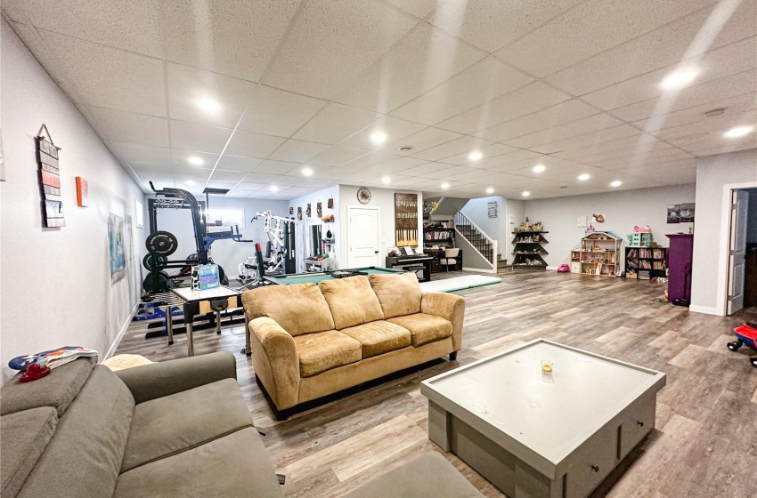 Basement rec area