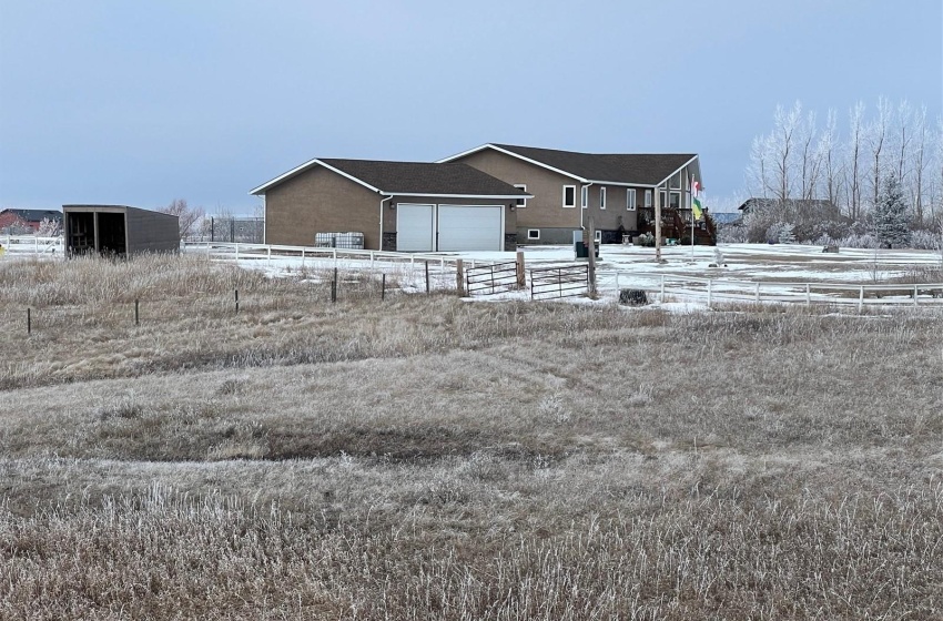 House view from pasture