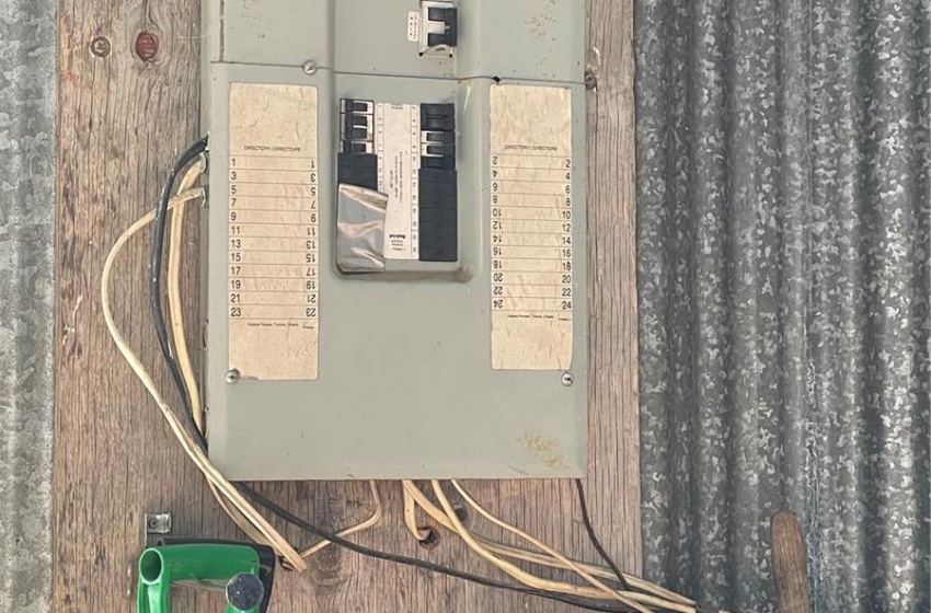 Panel in the quonset