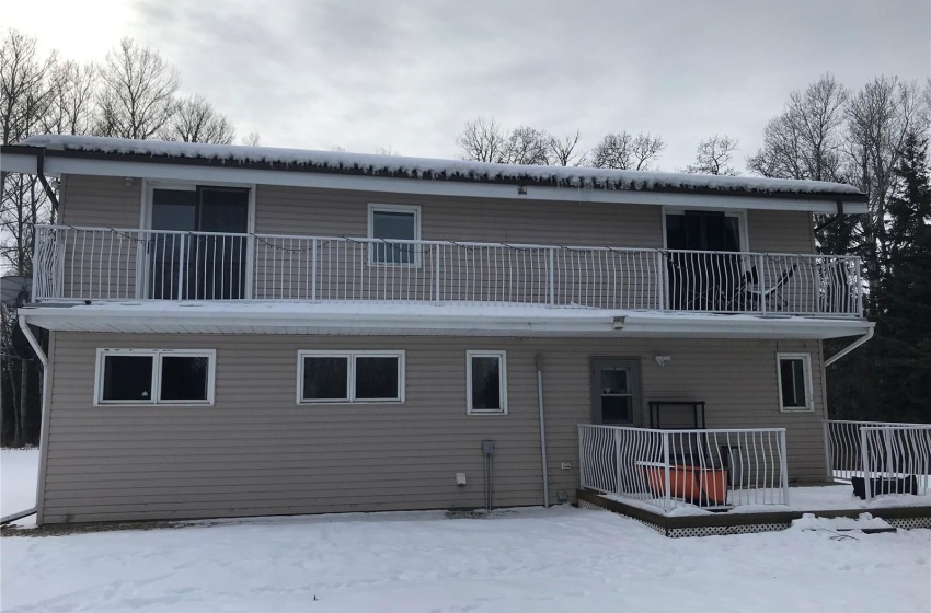 'East side of property featuring a balcony