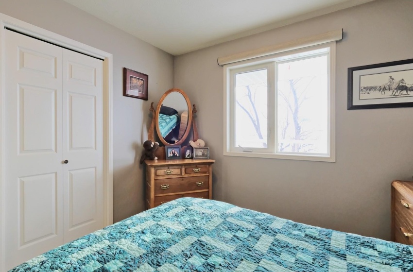 Bedroom featuring a closet