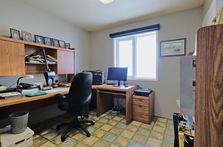 View of tiled office