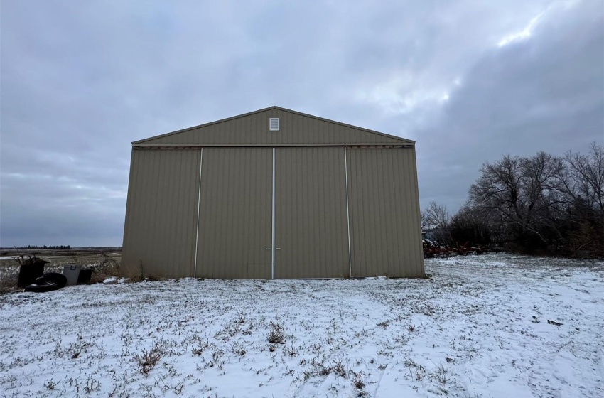 View of snow covered structure