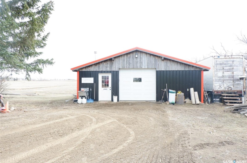 View of garage/shop