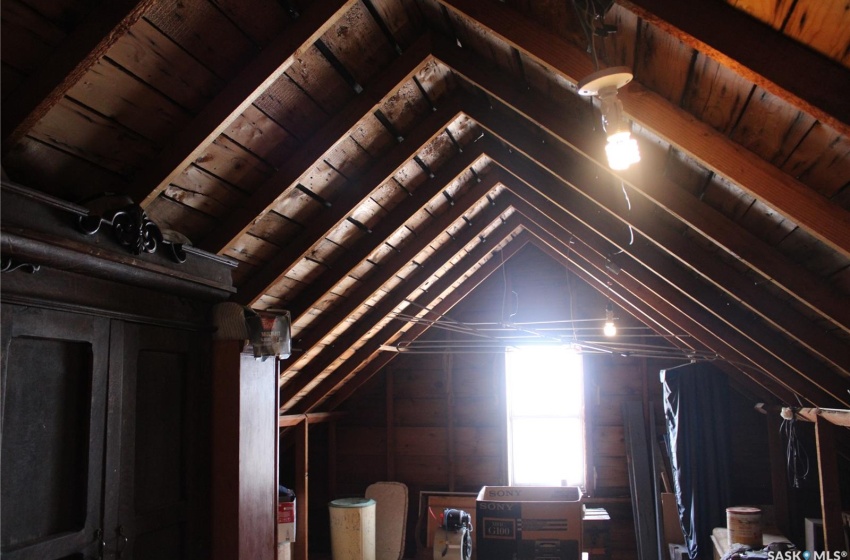 View of attic