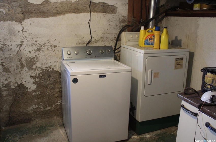 Laundry area with separate washer and dryer