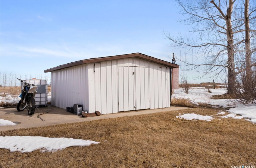 View of snow covered structure