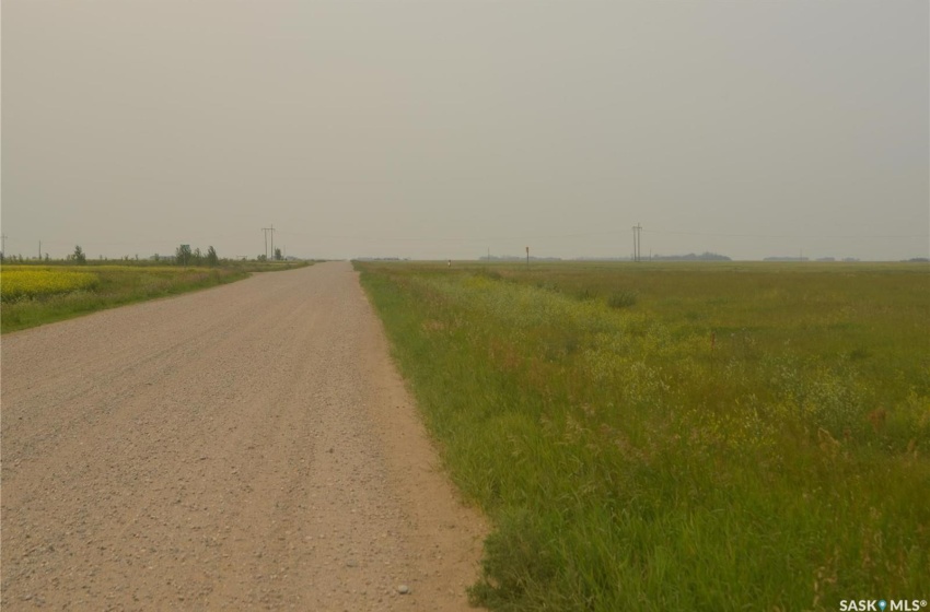 Township Road 380 Looking West