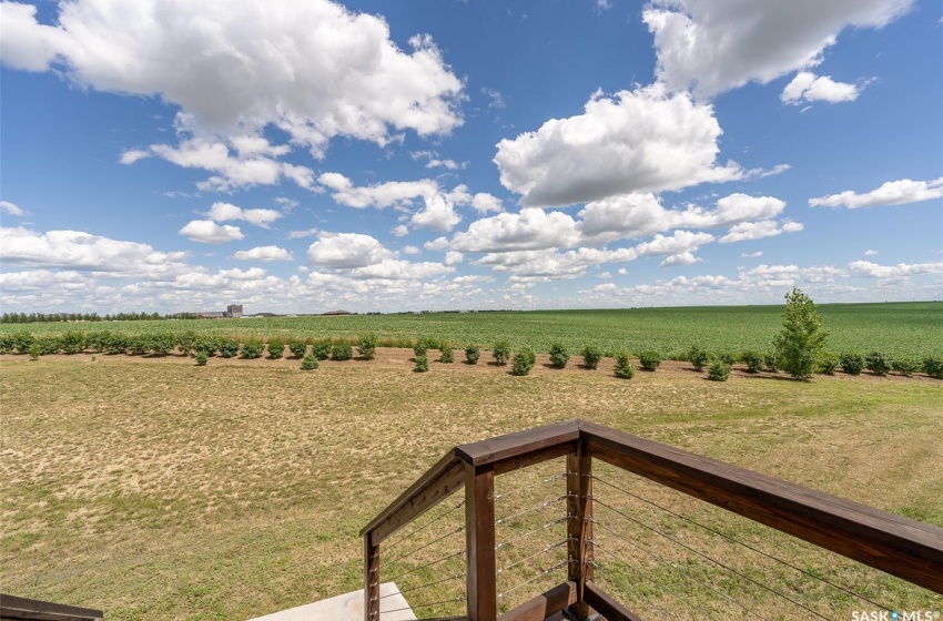 View of yard with a rural view