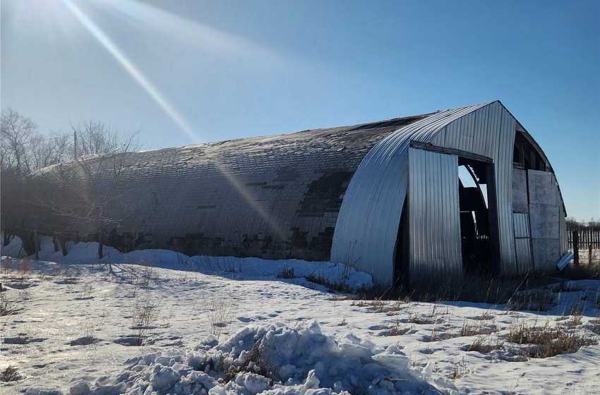 View of snow covered structure