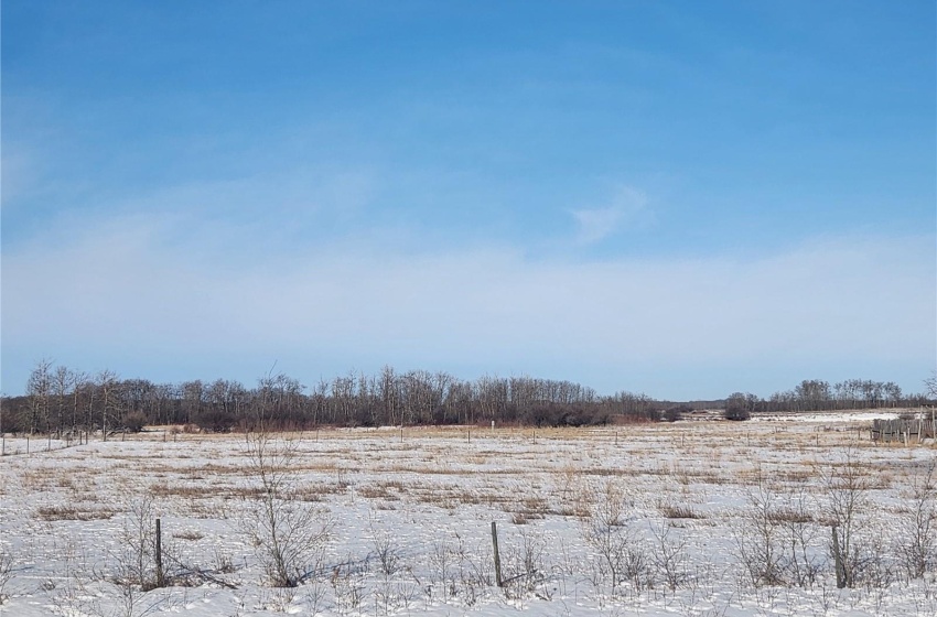 Snowy view with a rural view