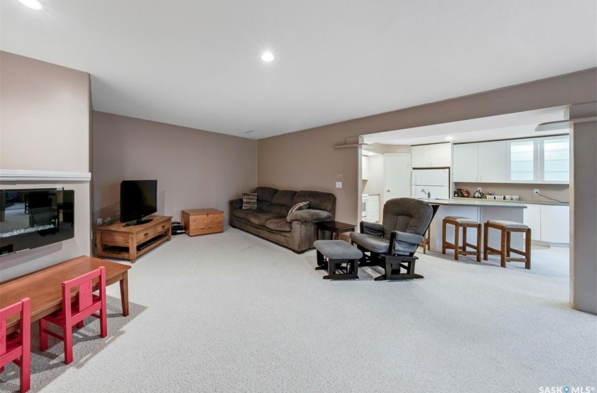 Basement family room