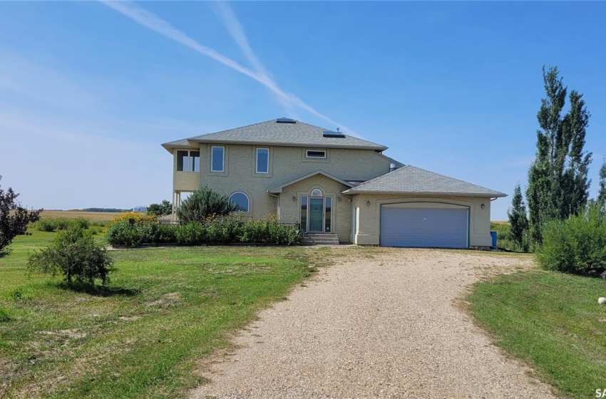 House with double attached garage