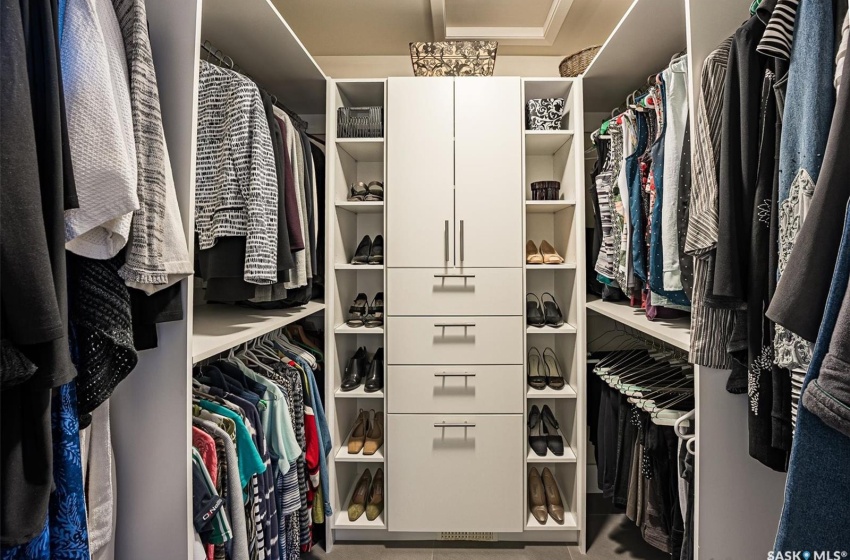 Large walk in closet