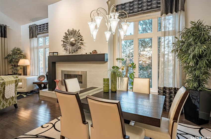 Dining area with lots of natural light