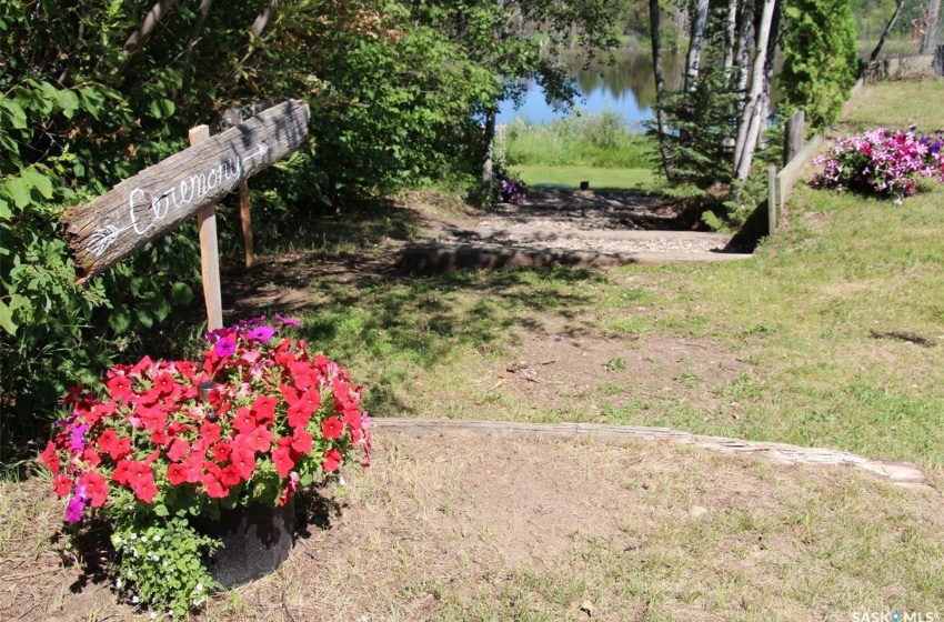 View of yard featuring a water view