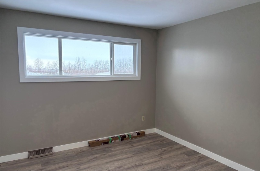 West facing facing master with his and hers closets