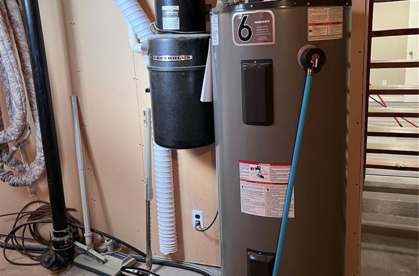 Central Vac and large hot water tank